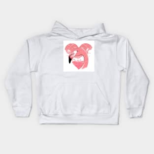 Rose Flamingo Kids Hoodie